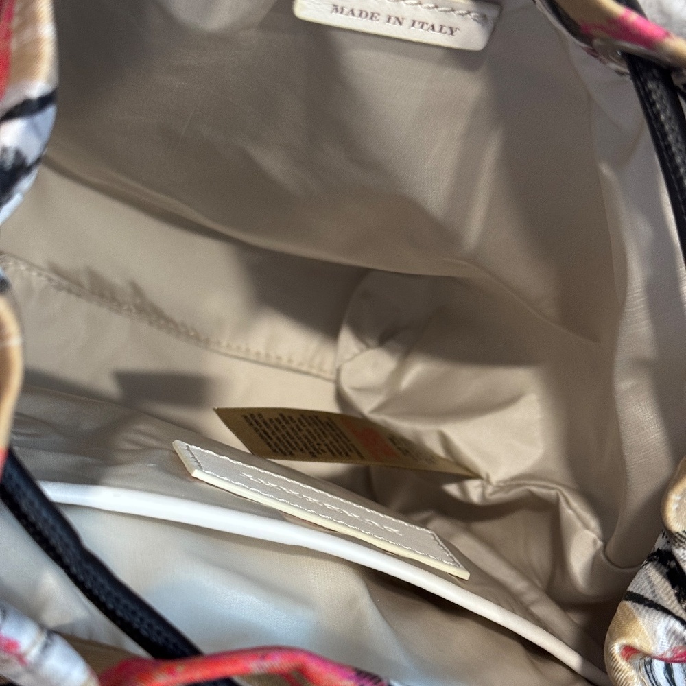Burberry Scribble Graffiti Nova Check Backpack Rare Find, Authentic, Pristine! - Picture 5 of 15